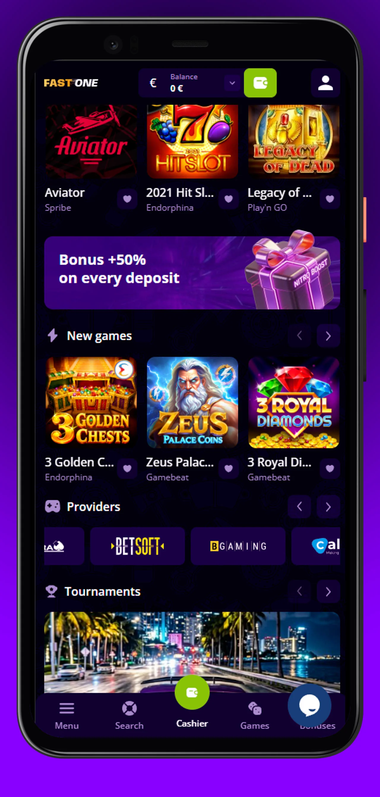 app fast one casino